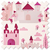 Magic Castle, Princess Pink - Roman Blind